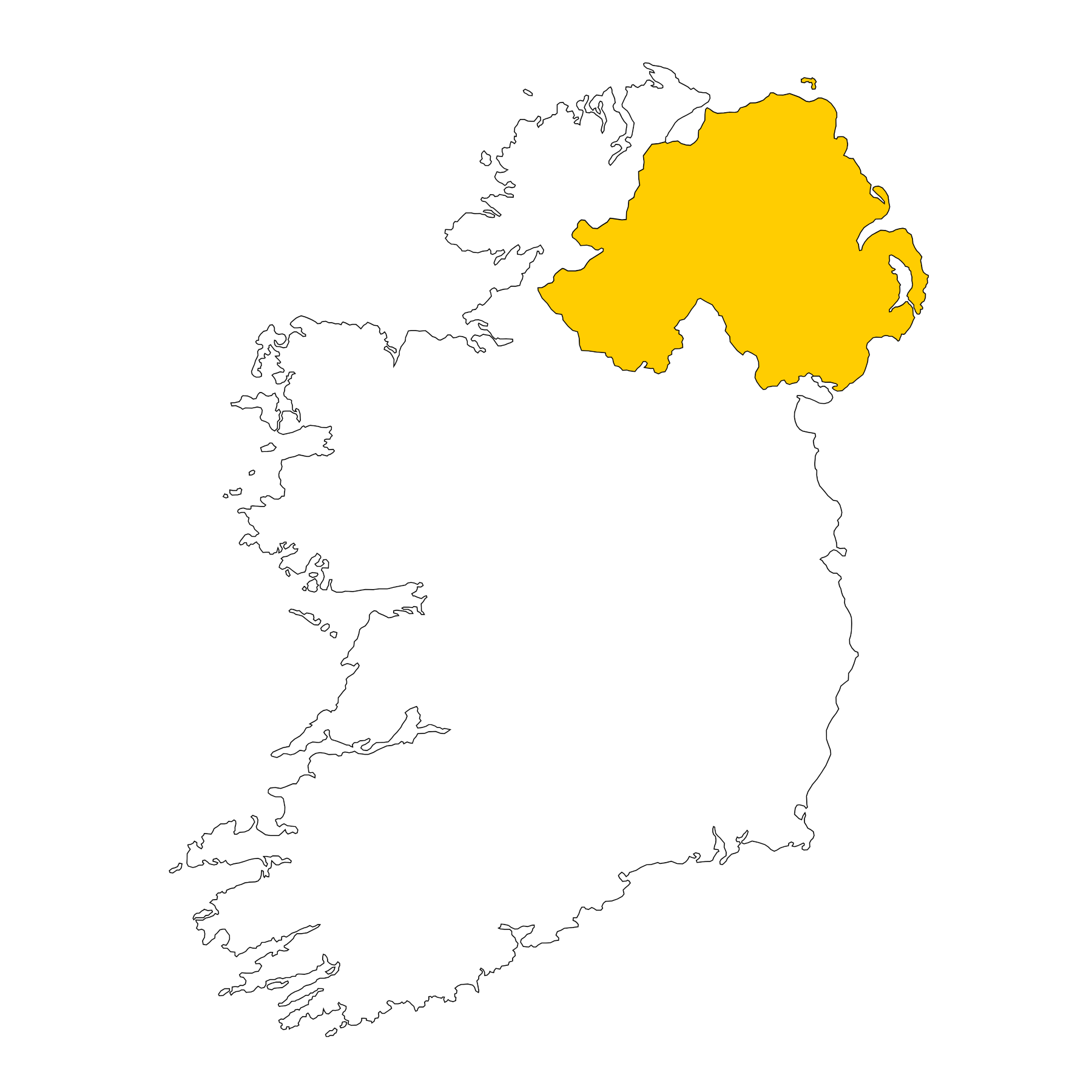 Northern Ireland Map